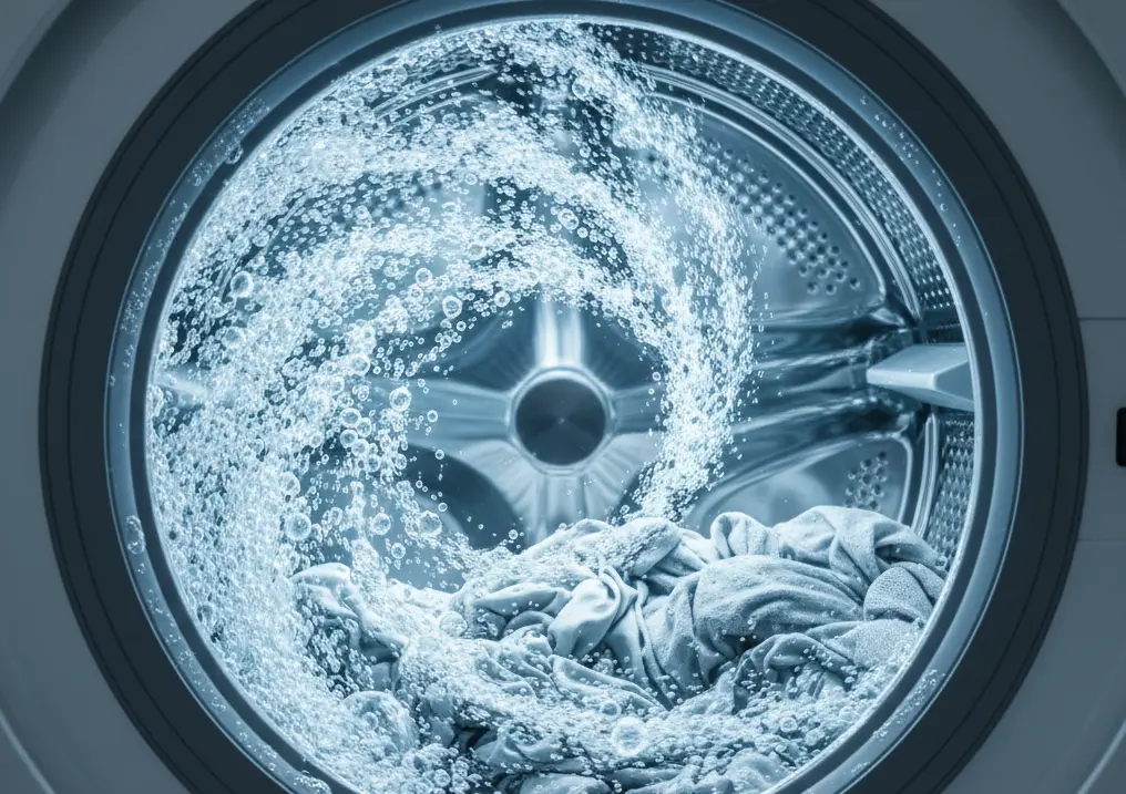 [バブル洗浄画像]